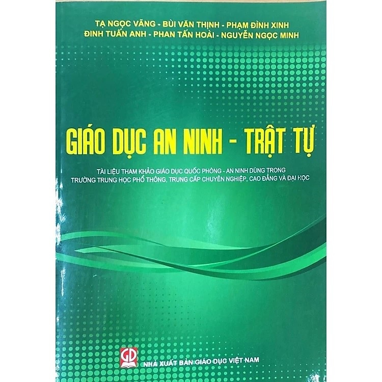 Sách - Giáo Dục An Ninh - Trật Tự (DN)