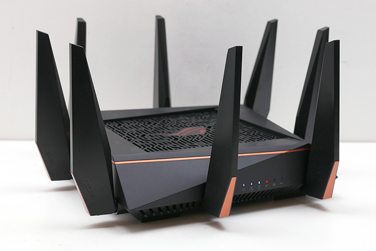 Router Wifi 8 Ăng-Ten 3 Băng Tần Chuẩn Asus GT-AC5300 AC-5300 (2167Mbps) - Hàng Chính Hãng