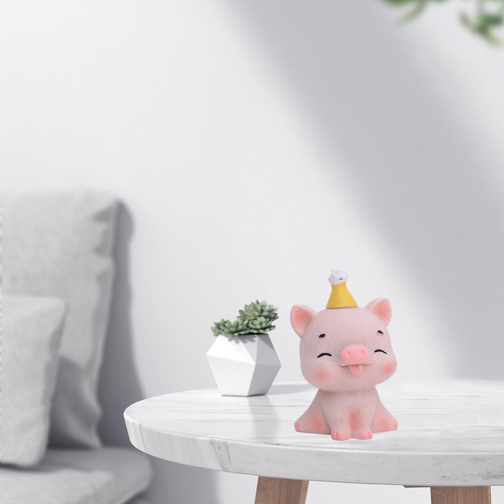 Creative Resin Animal Statue Figurine Sculpture Desktop Ornament Home Decor