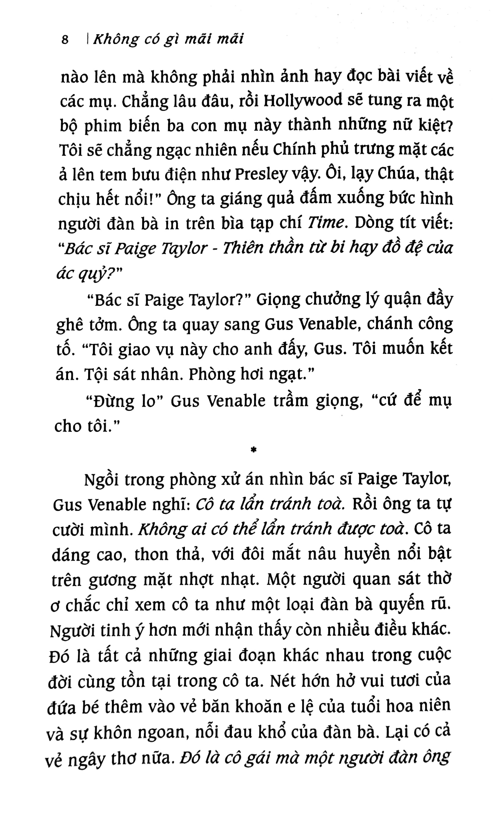 Không Có Gì Mãi Mãi - Tác Giả Sidney Sheldon (HH)
