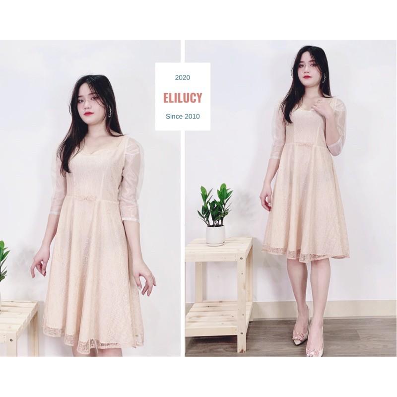 Đầm Babydoll ren xoè 2 lớp hàng thiết kế cao cấp phù hợp đi làm đi chơi