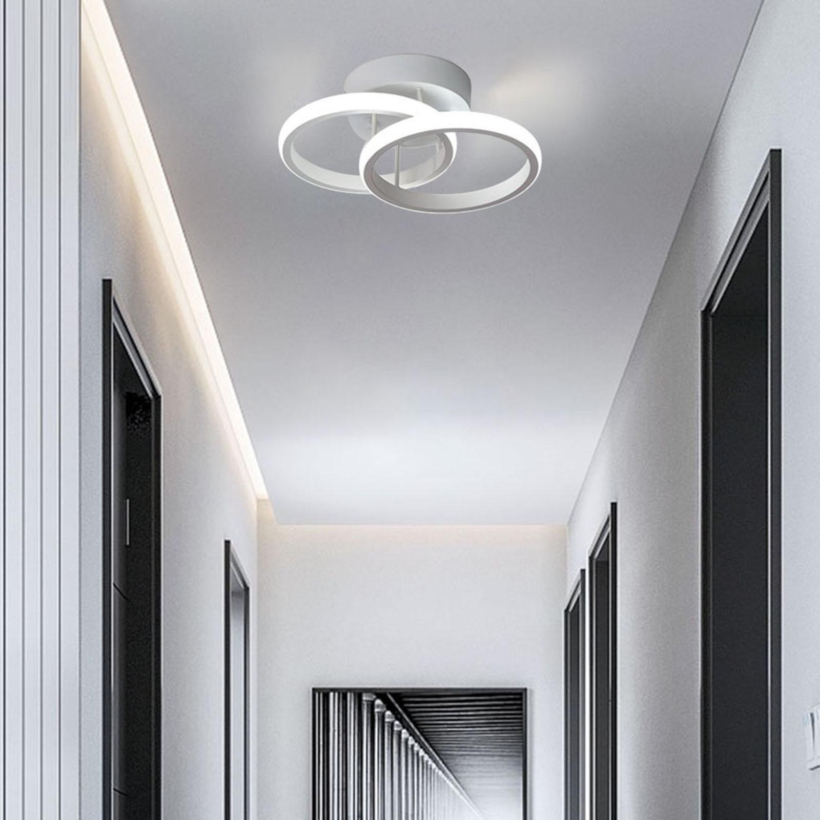 2x Modern LED Ceiling Lights Decorative Light Fixture for Hotel Apartment