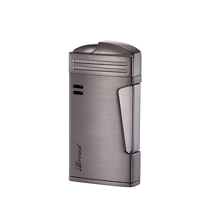 Bật Lửa Khò Broad Lighter BD432 Bấm Ngang Lửa Khò Xanh Chắn Gió - Xài Gas