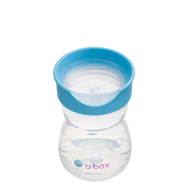 b.box Bộ bình nước 4 nắp thay thế tiện dụng cho 4 giai đoạn phát triển của bé 240ml