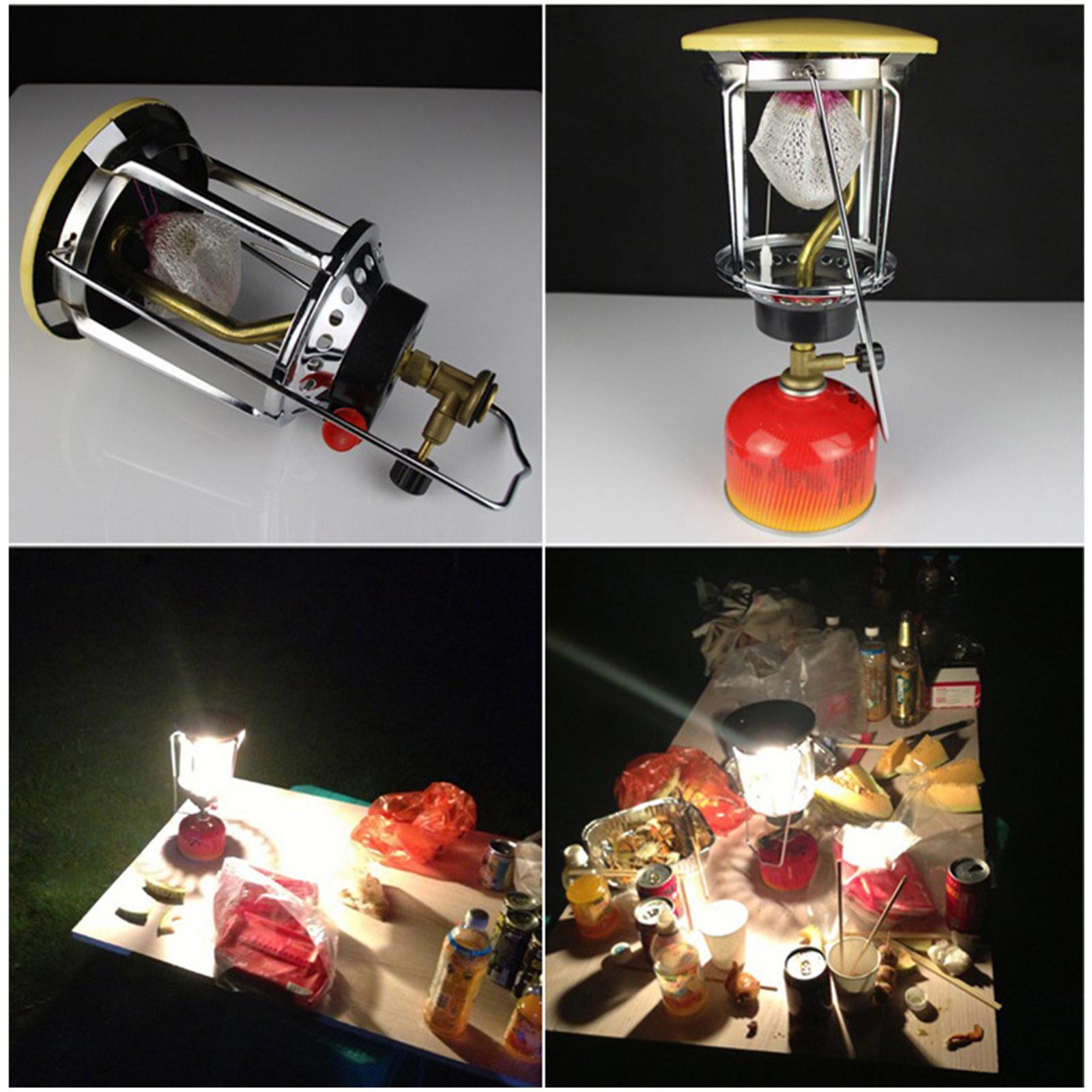 Đèn lồng gas ngoài trời với hệ thống đánh lửa áp điện bằng gốm năng lượng cao, bằng thép không gỉ, sử dụng lâu bền