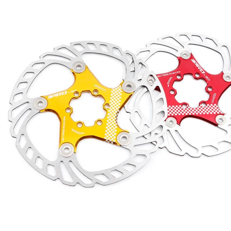 Bicycle Brake Disc Pads Cooling Disc Floating Ice Rotor For MTB Mountain Gravel Road 180mm 160mm Rotor Bicycle Part