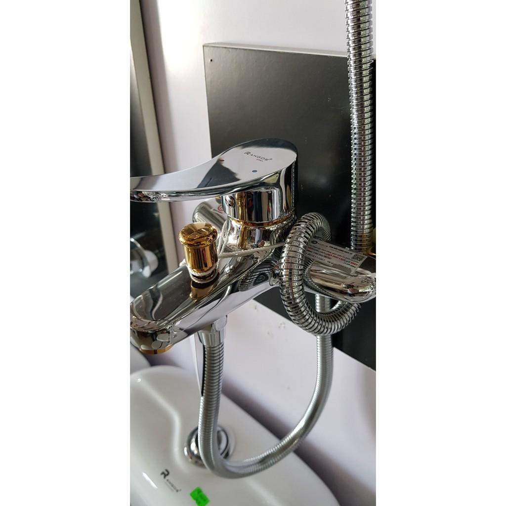 Bộ sen tắm đồng chính hãng Rangos - RG02S nước khỏe, bộ vòi sen tắm cao cấp bảo hành 3 năm