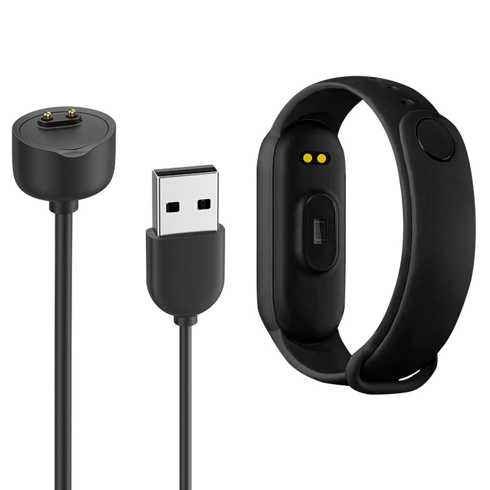 Đồng hồ thể dục thông minh M6 theo dõi nhịp tim Màn hình ngủ 0.96in Màn hình màu IP67 không thấm nước