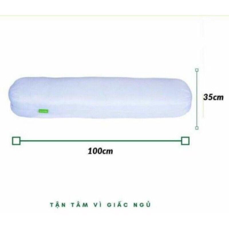 Ruột Gối Ôm Kích Thước Tiêu Chuẩn 35x100cm Bông Trắng Tinh khiết polyester micro