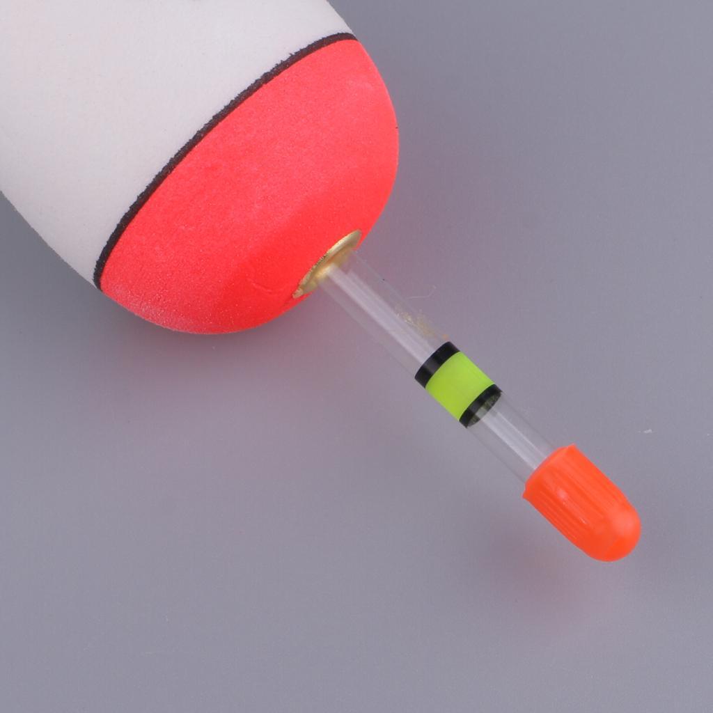 Set of 10pcs Luminous Sea Rock Fishing Bobbers EVA Foam Float Fishing Floats