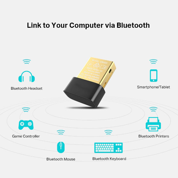 THIẾT BỊ KẾT NỐI BLUETOOTH 4.0 QUA CỔNG USB UB400