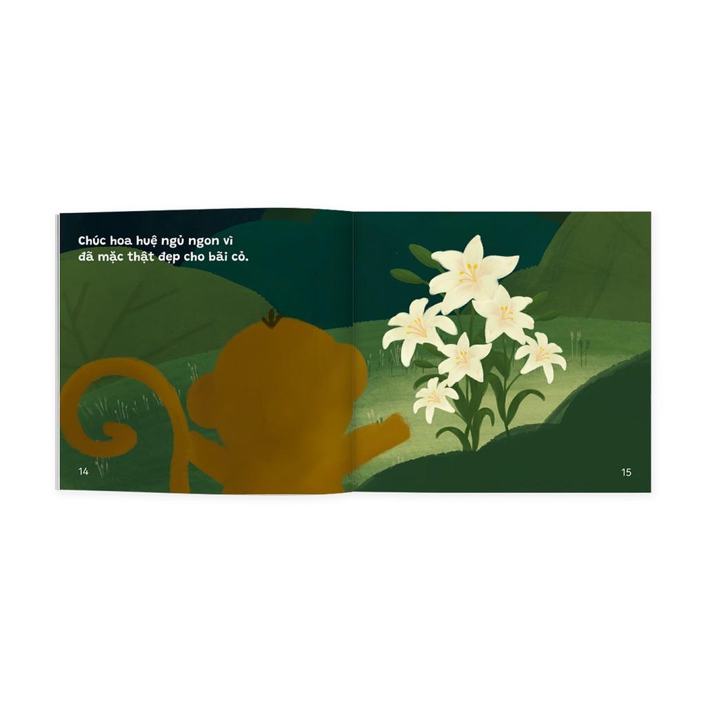 Ehon Rừng ơi ngủ ngon Dành cho trẻ từ 0 4 tuổi - Bản Quyền