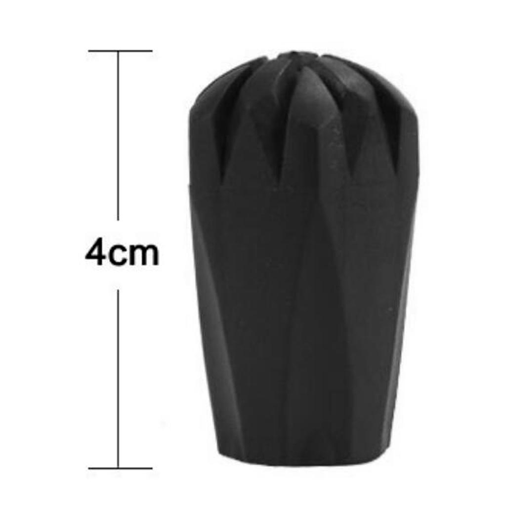 1 Pair of Hiking Pole Tips Walking Stick Protector Outdoor Sports Accessory