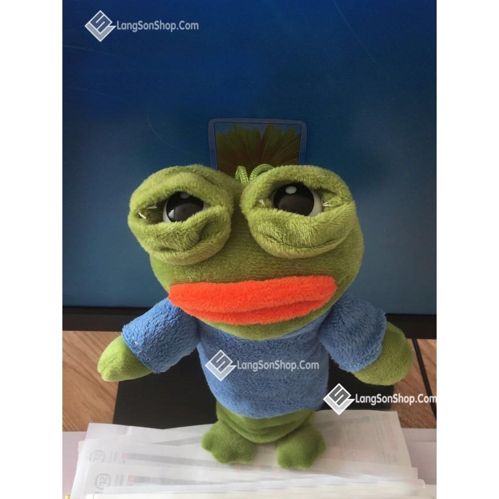 Túi đựng bút Pepe cho fan Ếch xanh Pepe sad