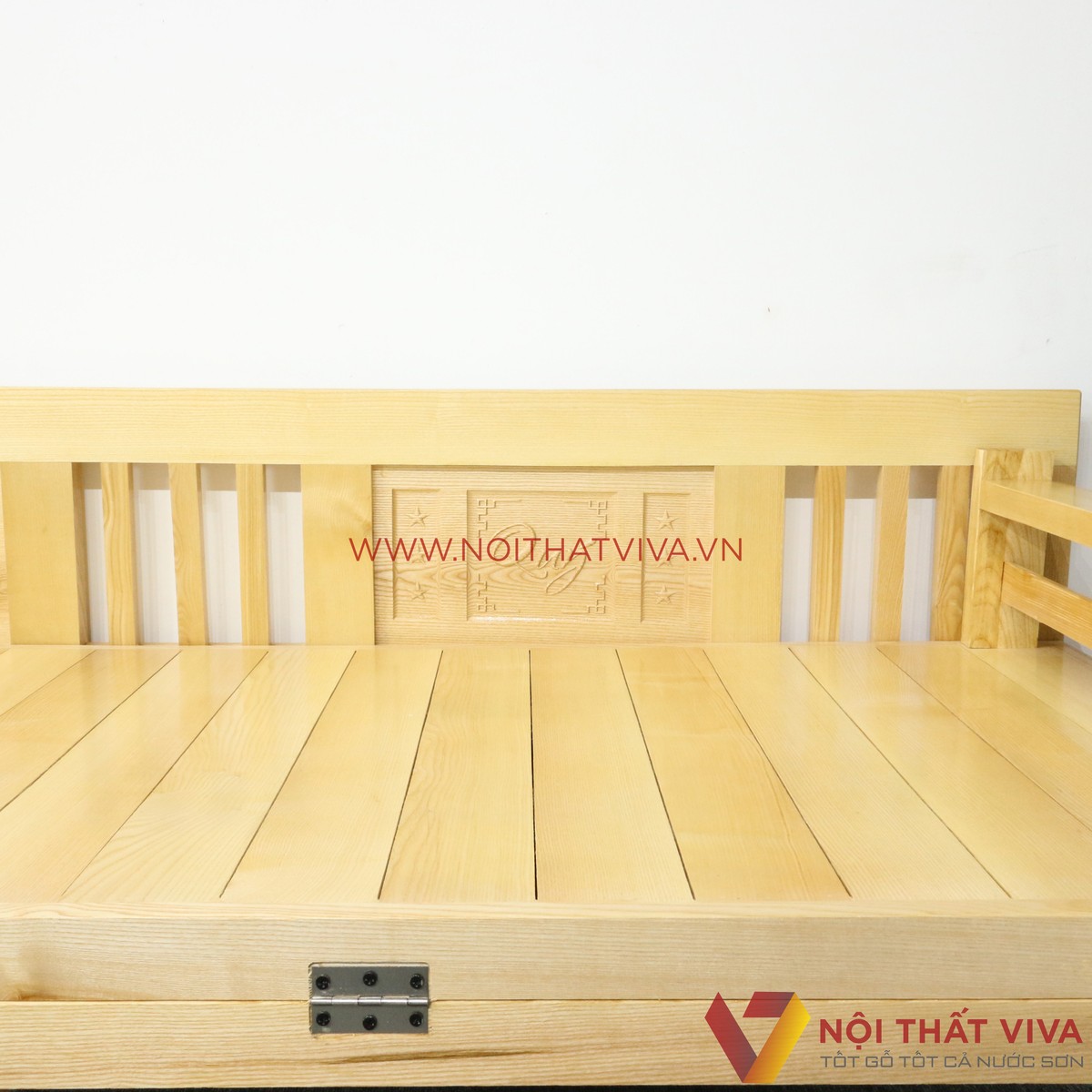 Ghế Gấp Trường Kỷ Gỗ Sồi Tự Nhiên Đẹp Giá Rẻ