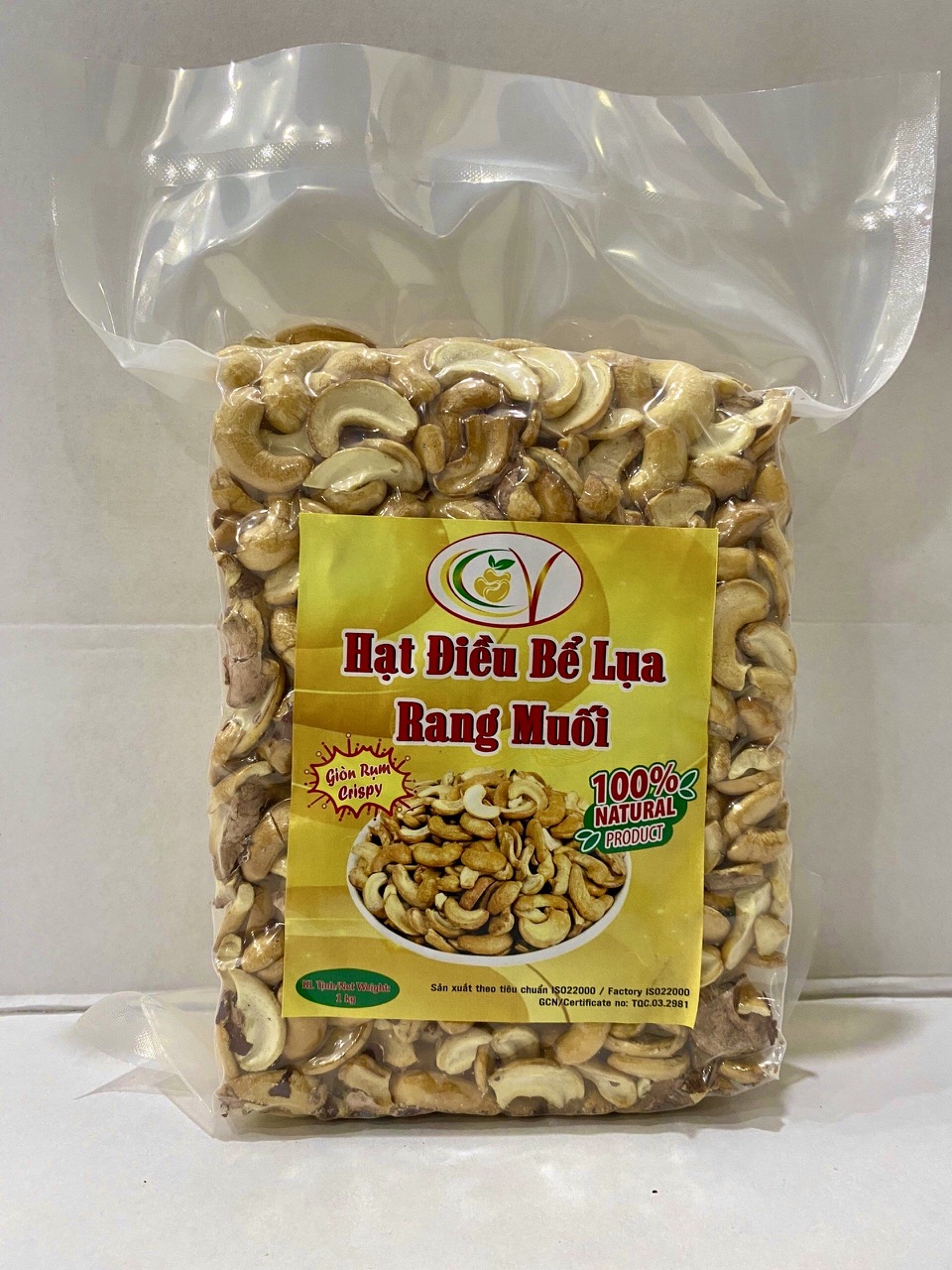 Nhân Hạt Điều Vỡ Rang Muối Loại 1 Ngon Túi 1kg | Đặc Sản Bình Phước