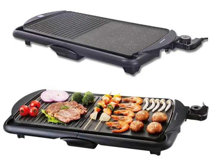 Bếp nướng điện LocknLock Electric Grill EJG231, Hàng chính hãng, bề mặt chống dính, 5 mức nhiệt - JoyMall