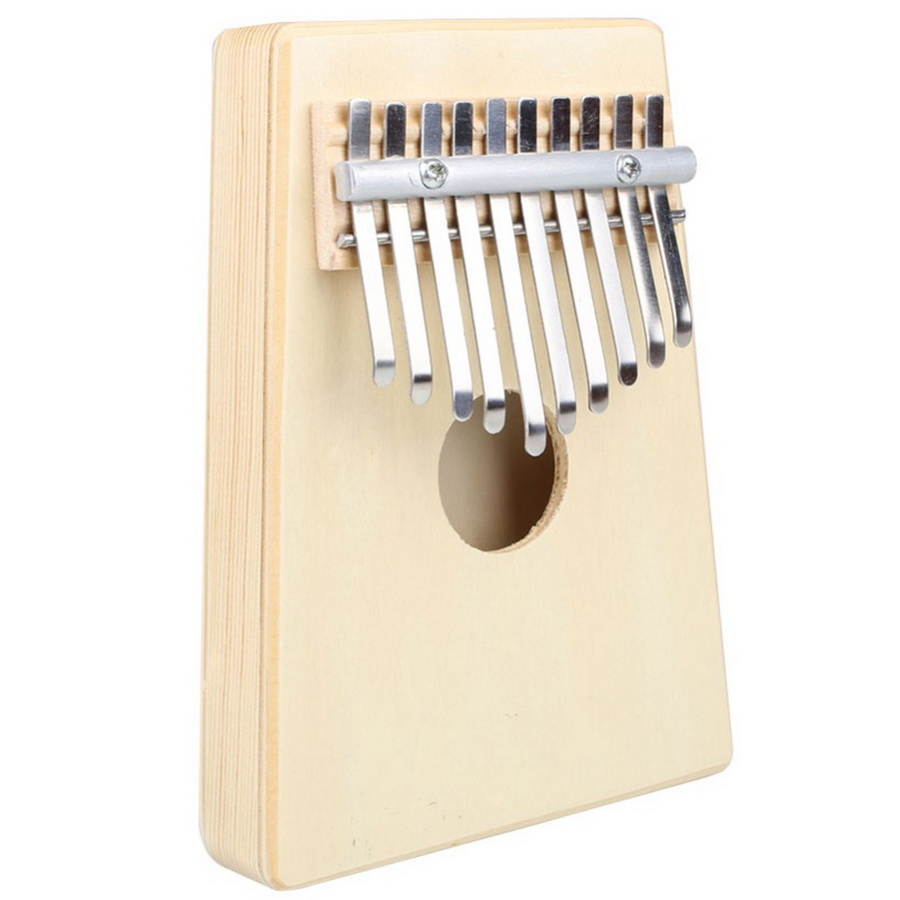 Đàn Kalimba 10 Phím Cơ Bản Gỗ Thông, Thumb Piano 10 keys