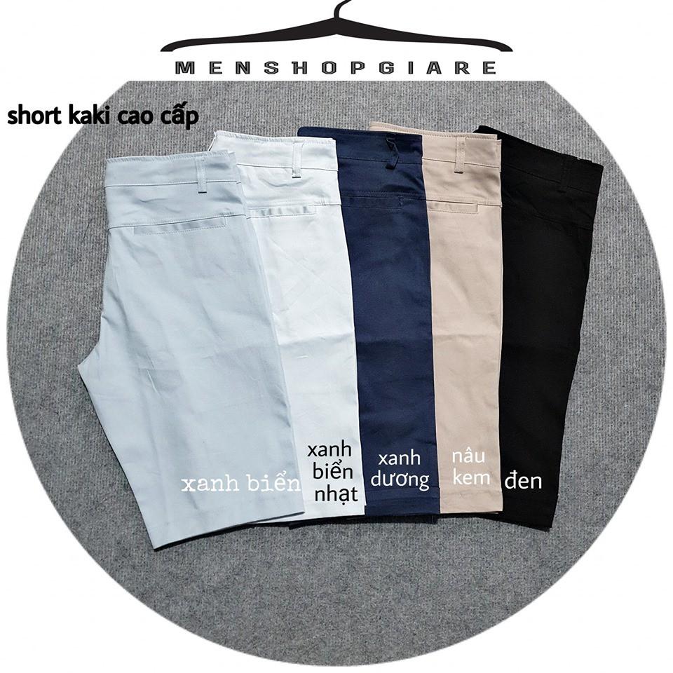 short kaki co giãn hàng chuẩn sịn