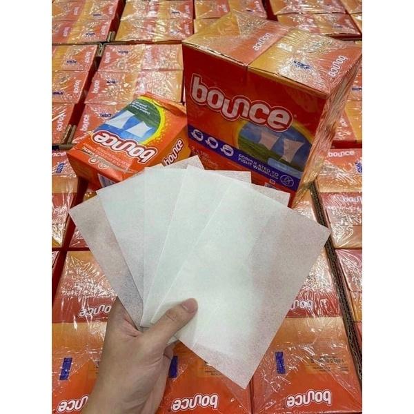 Giấy thơm quần áo Bounce làm mềm sợi vải