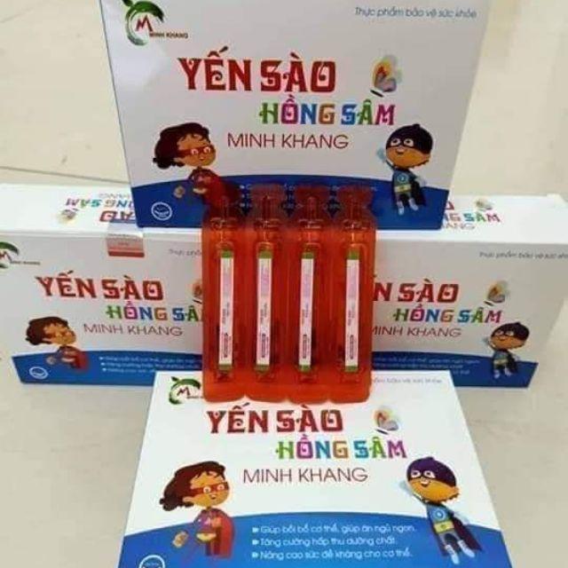 YẾN SÀO HỒNG SÂM_ Bé ăn ngon hơn, nhiều hơn, tăng sức đề kháng - Hàng chính hãng