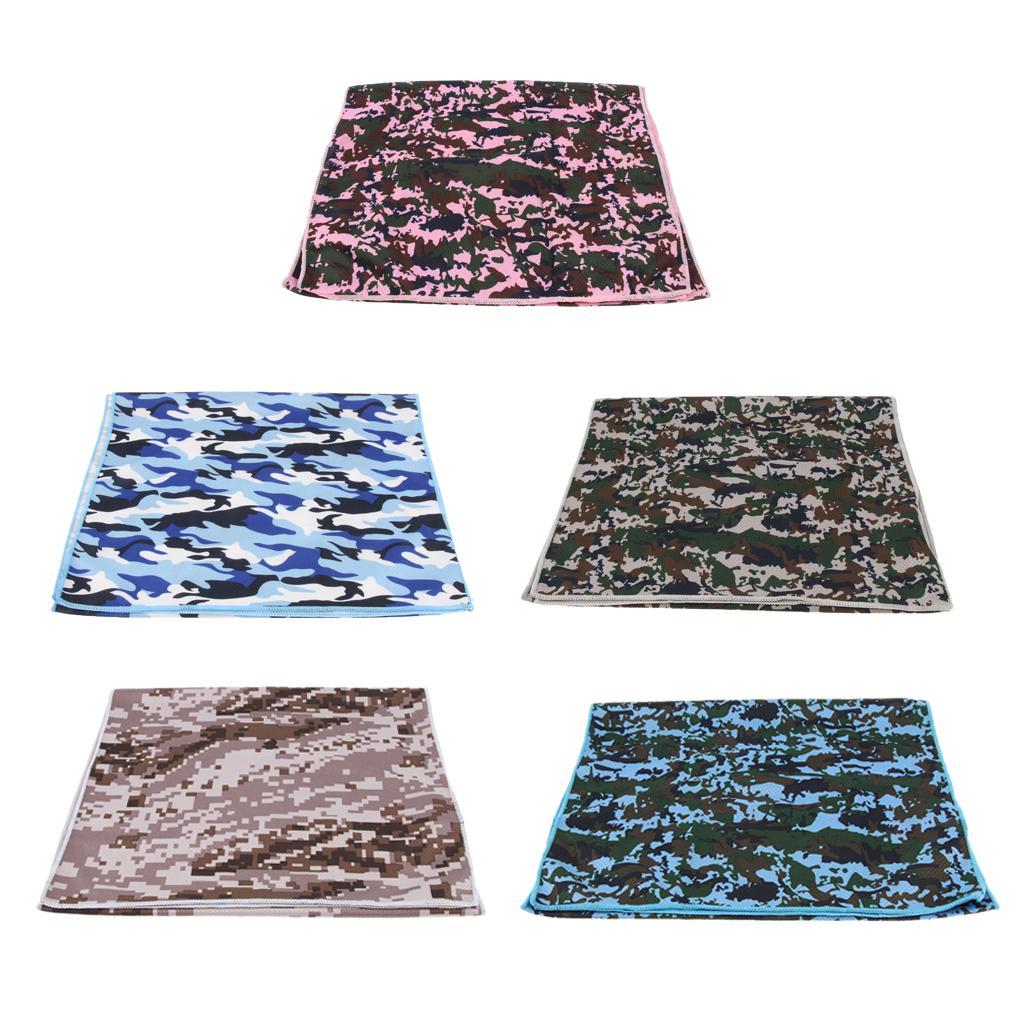 Instant Cooling Towel Reusable Chill Cool for Outdoor Sports Cycling Hiking Camping Gym