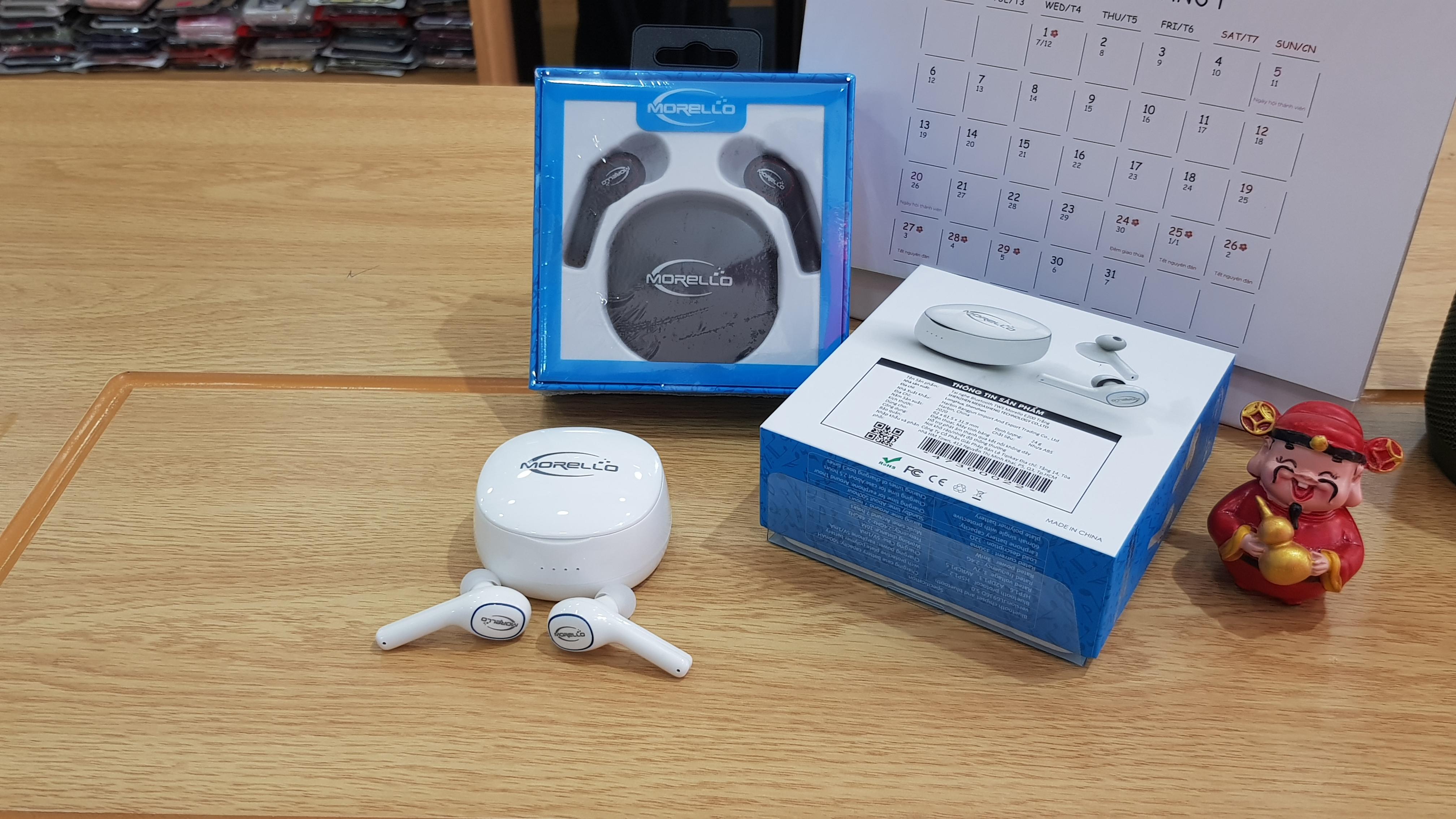 Tai nghe bluetooth TWS Morello E200 - Hàng Chình Hãng