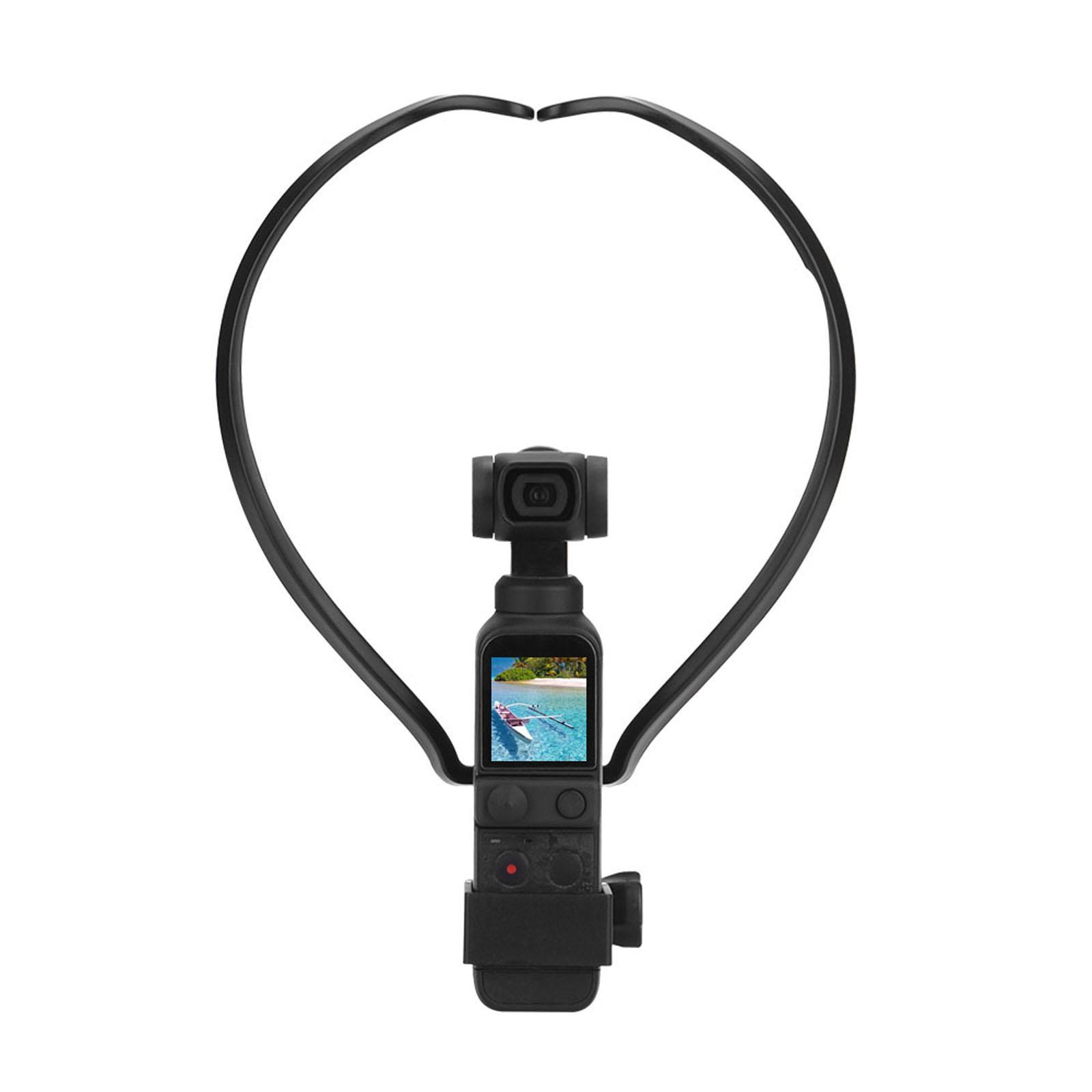 Durable Phone Neck Holder Mount Flexible Detachable Hanging Adjustable Angle for Panoramic Cameras food Making on Foot