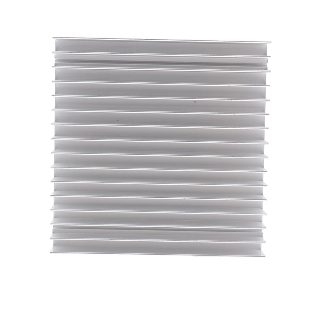 100x100x18mm Tản Nhiệt Nhôm Tản Nhiệt Làm Mát Làm Mát Cho CPU IC Công Suất ĐÈN LED