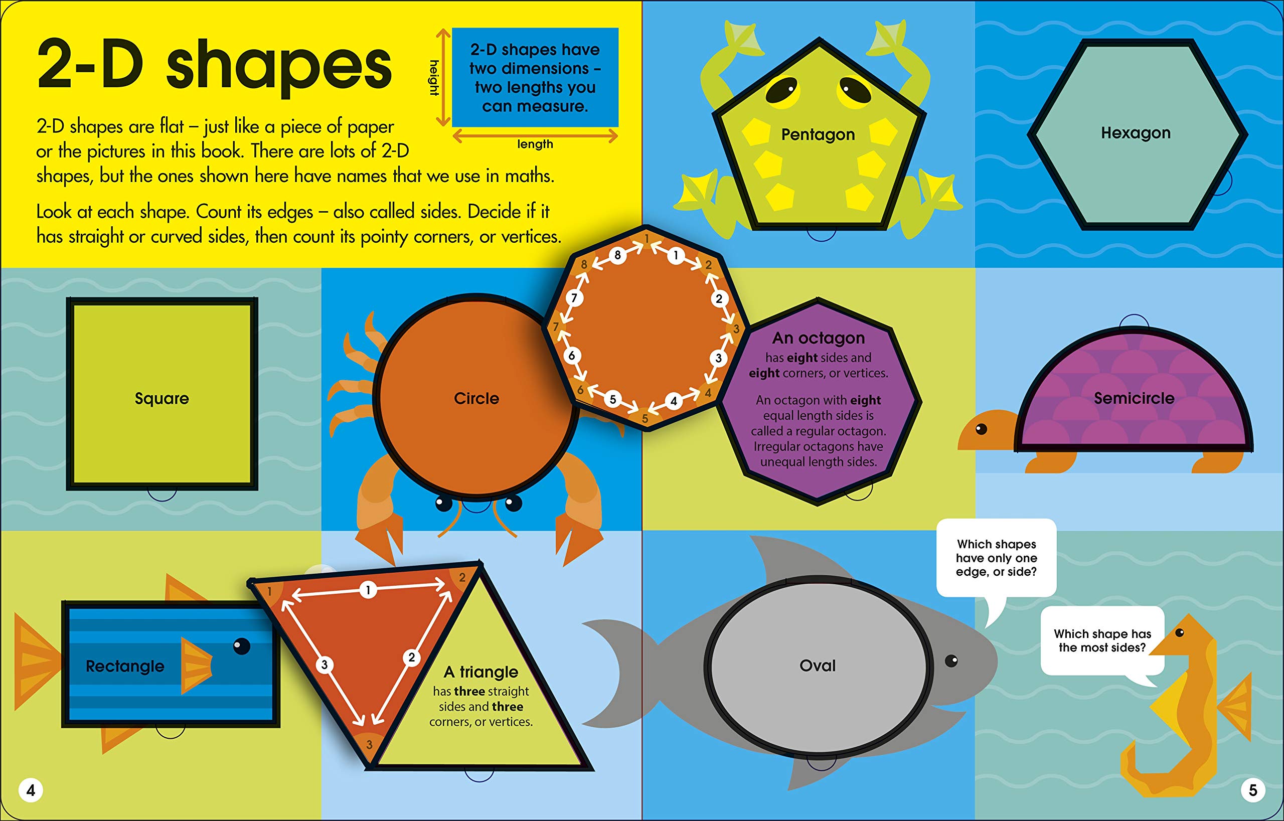 Amazing Shapes: Filled With Flaps To Make Maths Fun!