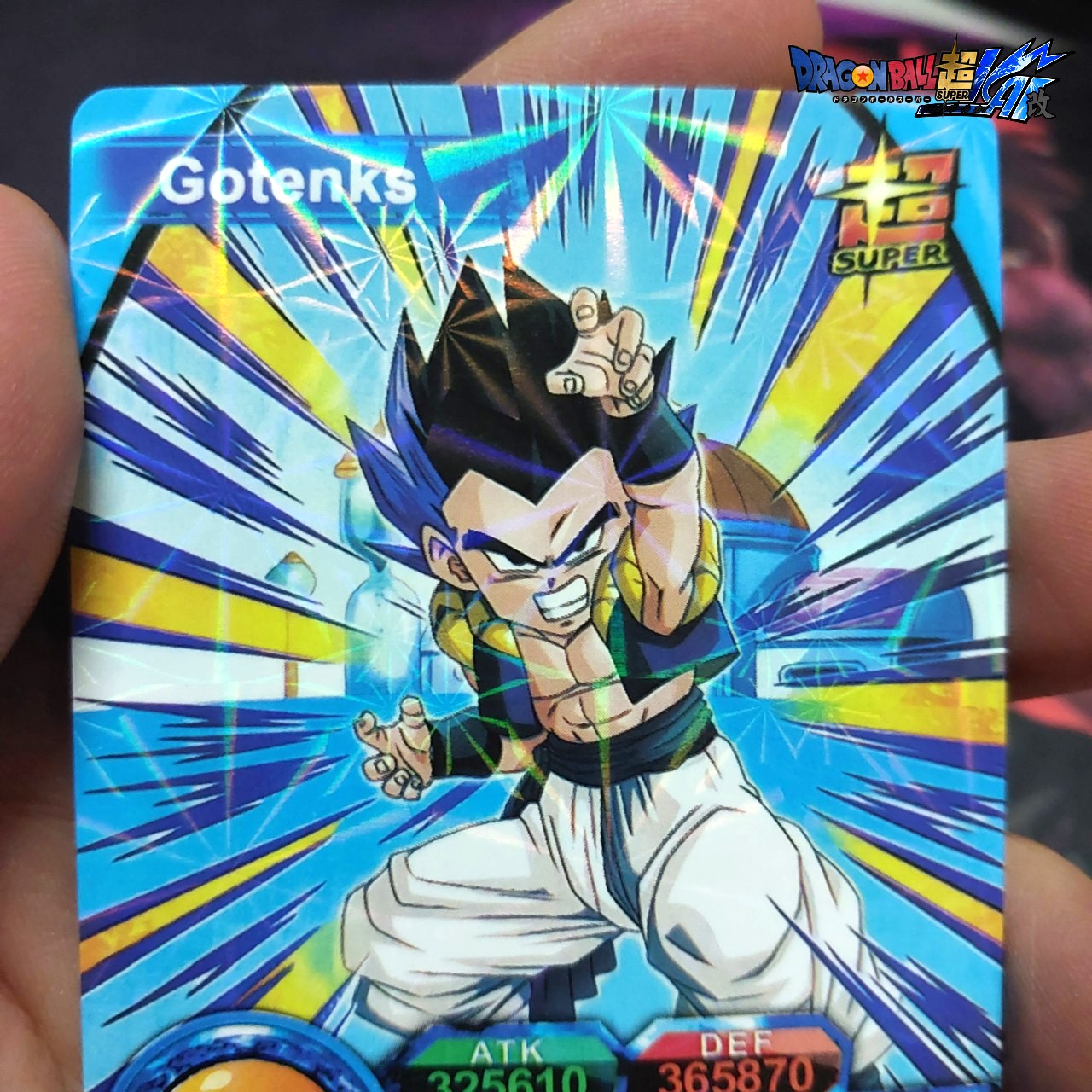 Card Dragon ball Blue Gotens XR 23 2 đứa siêu quạy dung hợp 1459 NF5 1-20