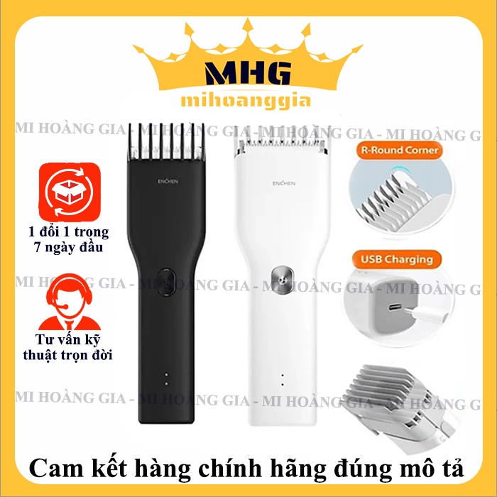 Tông Đơ Cắt Tóc Không Dây Enchen Boost
