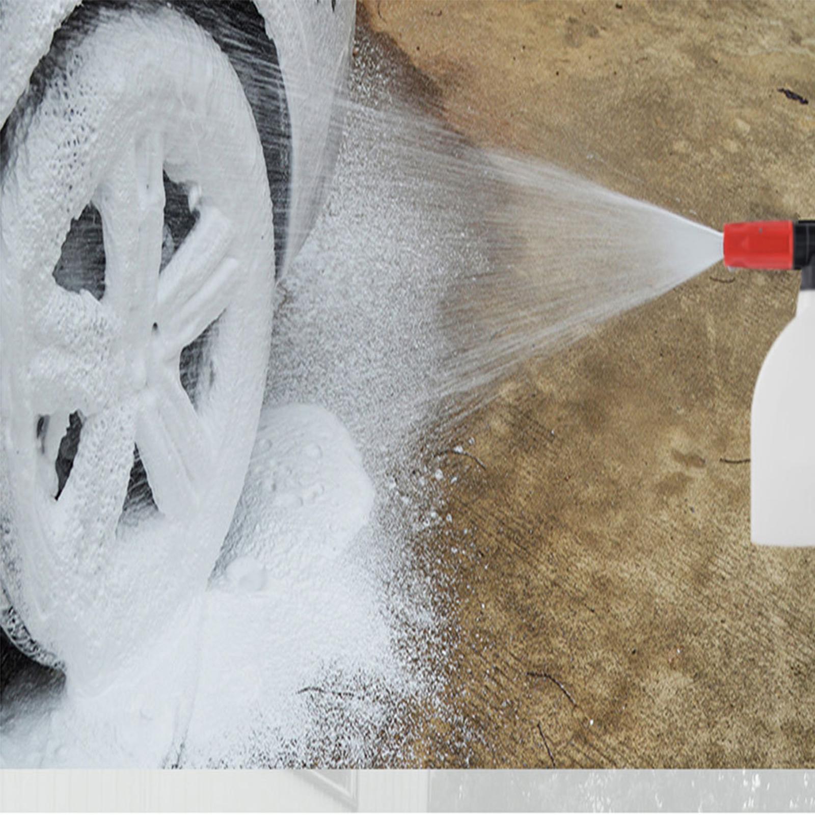 Car Wash Sprayer 0.6L Foam Sprayer Manual for Lawn Car washing Cleaning