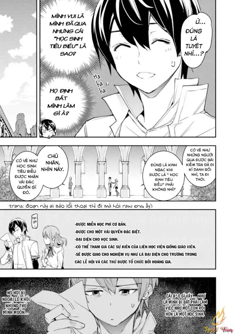 nhà hiền triết vô song chưa thành công về mặt học thuật ~ một phù thủy s-rank gian lận sau tái sinh chapter 11 51
