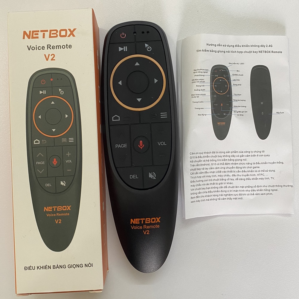 Hình ảnh Điều Khiển giọng nói NETBOX V2 - Tích hợp MIC VOICE siêu nhạy - Hàng chính hãng