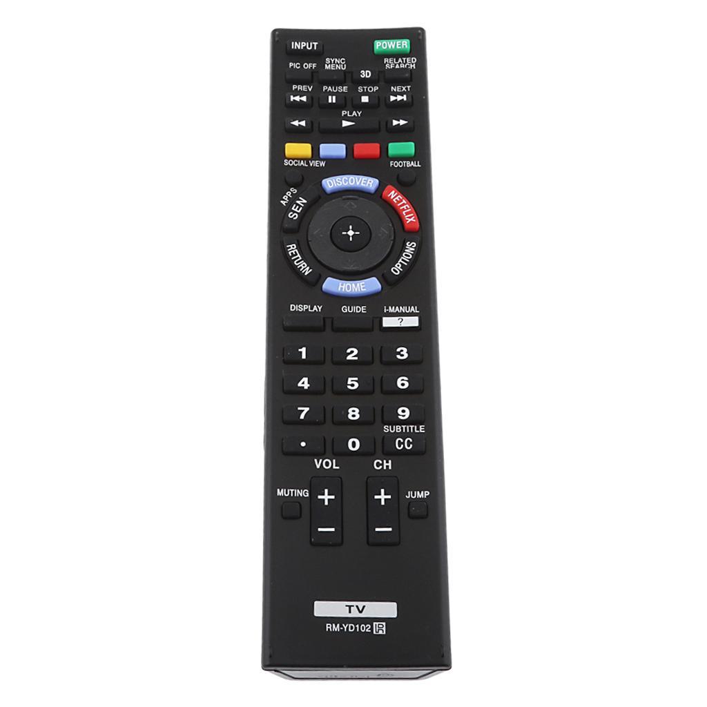 Replace RM-YD102 Remote Control for  TV KDL-50W790B KDL-60W850B KDL-65W950B