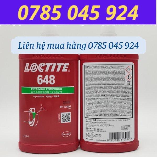 Keo chống xoay Loctite 648 (250ml)