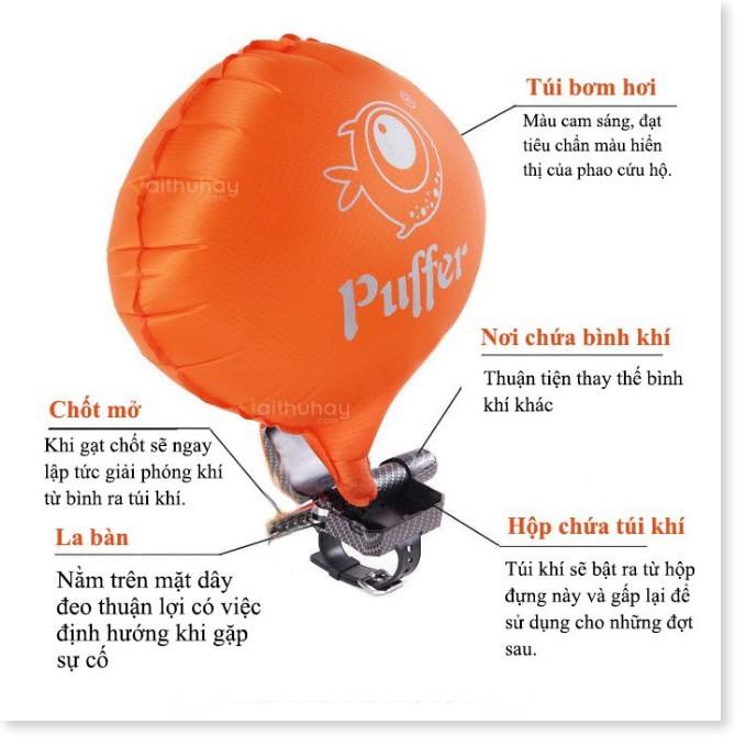 Phao cứu sinh khẩn cấp đeo tay Puffer Prevent Drowning