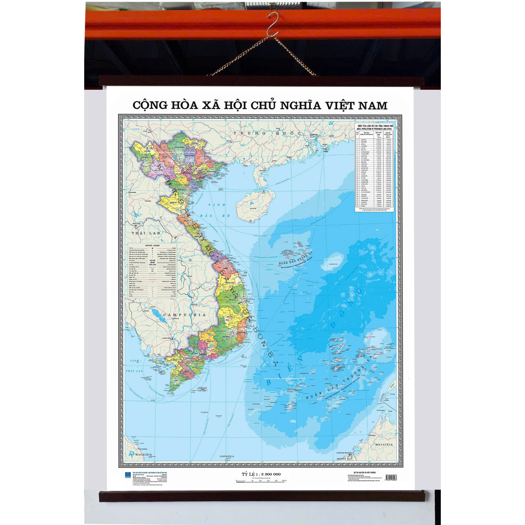 Nẹp gỗ Bản đồ Việt Nam, Thế giới, Hà Nội, Asean