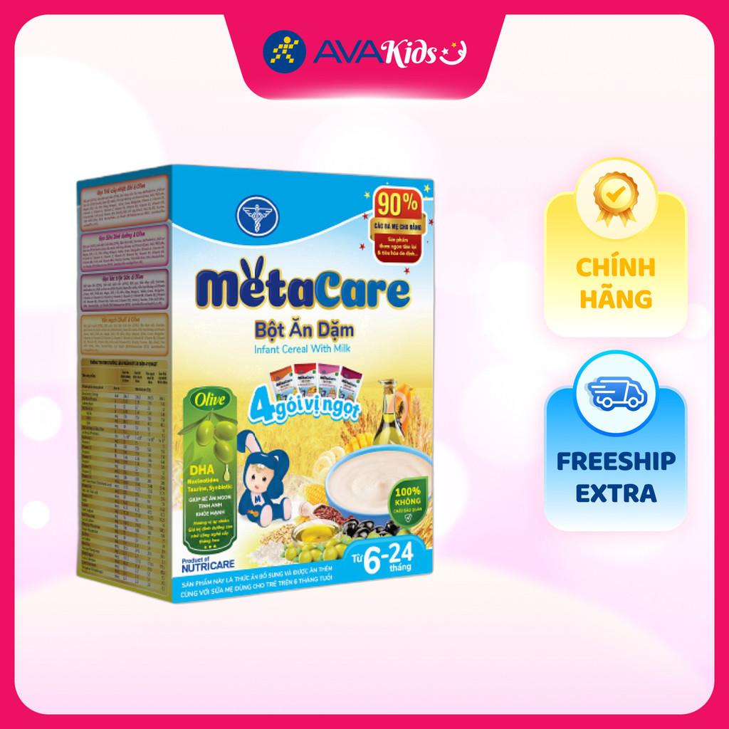 Bột ăn dặm MetaCare 4 vị ngọt hộp 200g (6 - 24 tháng) - Hàng Chính Hãng