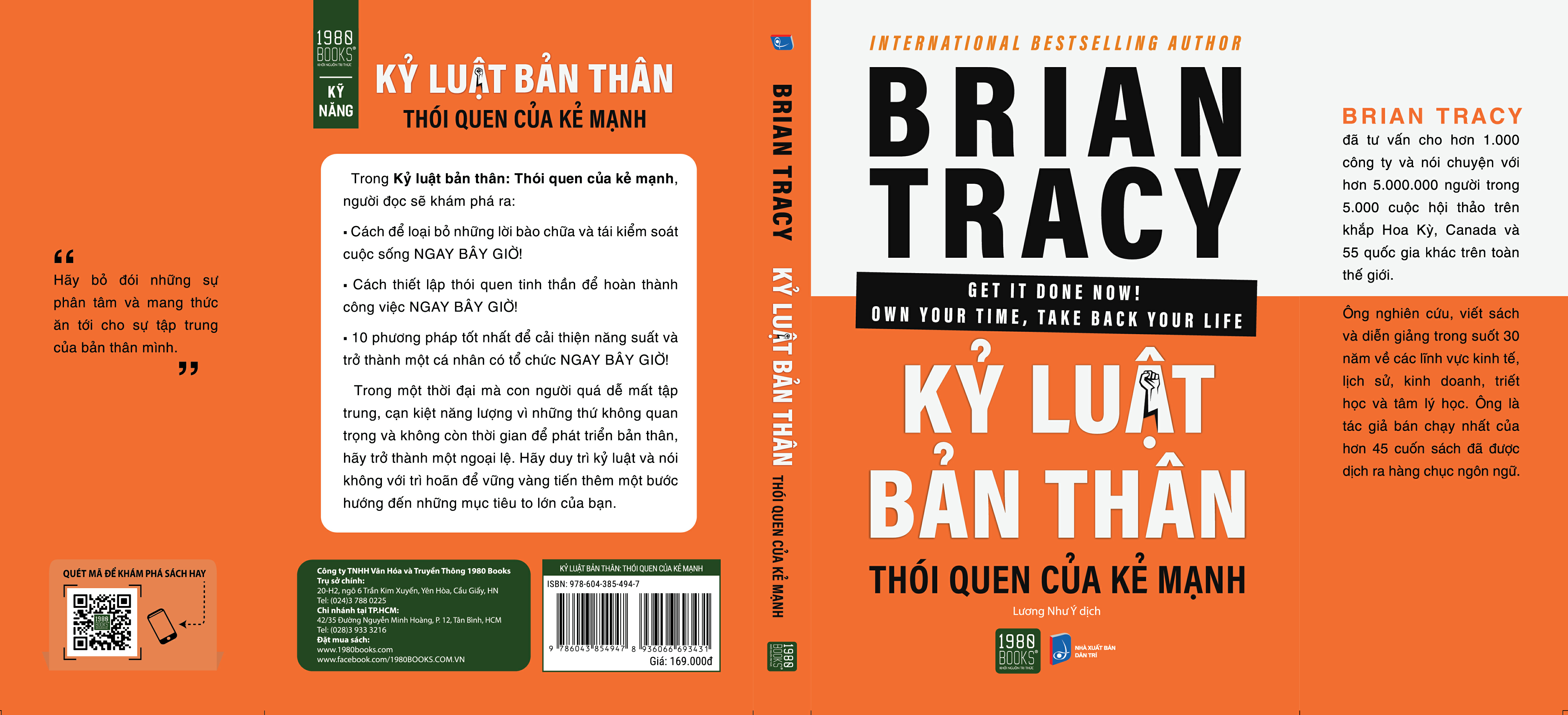Kỷ luật bản thân - Thói quen của kẻ mạnh - Brian Tracy