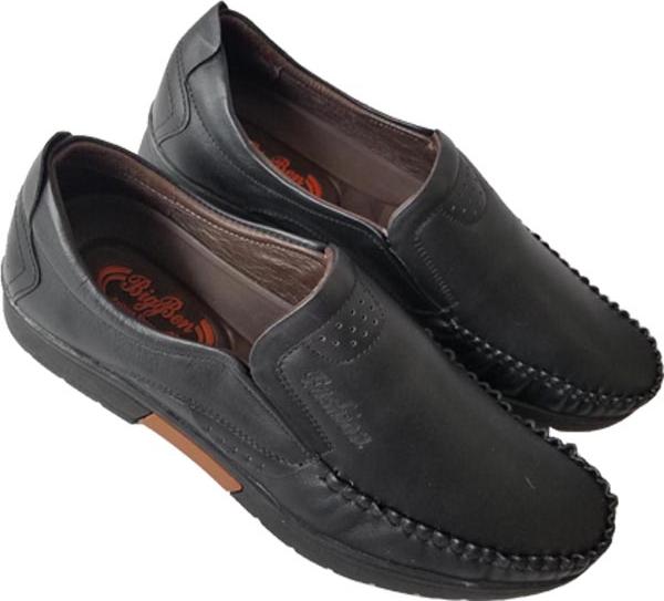 Giày Mọi Nam BIGGBEN Da Bò Thật Cao Cấp GM112
