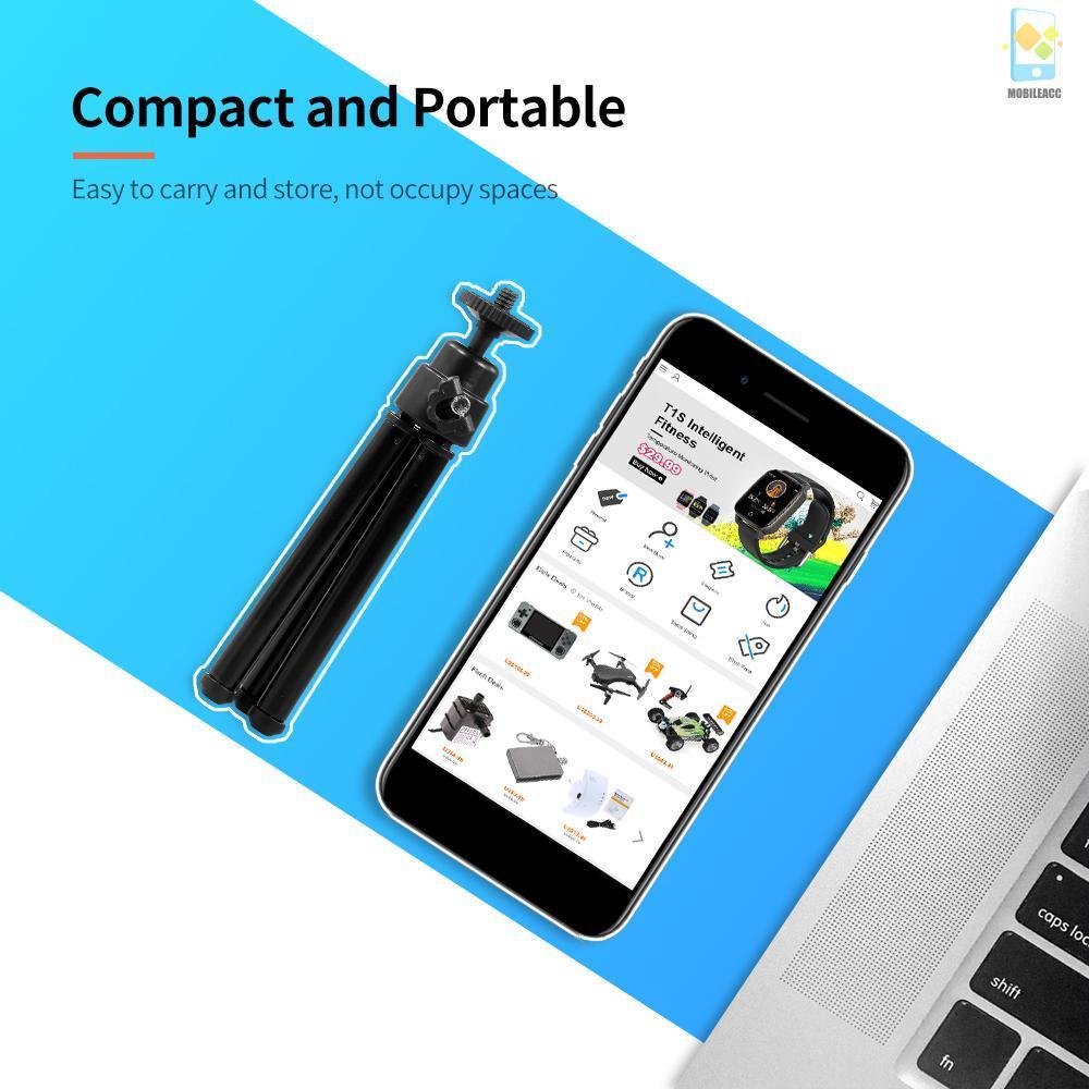 Tripod đặt webcam/điện thoại mini gọn nhẹ để bàn mới
