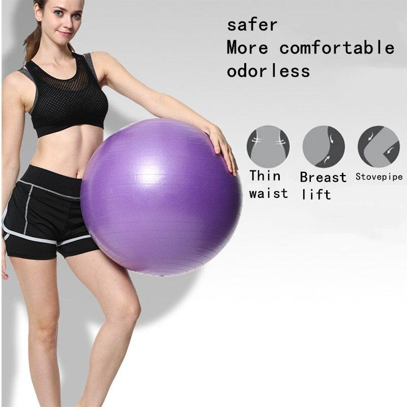 Fitness ball Sports Yoga Balls Bola Pilates Fitness Gym Balance Fitball Exercise Pilates Workout Massage Ball 45cm 55cm 65/ 75cm