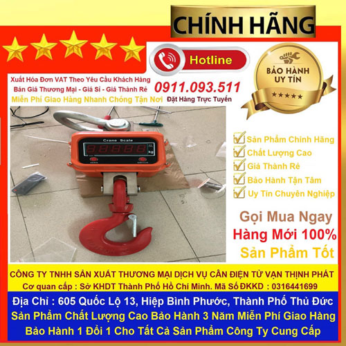 Cân Treo Điện Tử OCS-A 10 Tấn Cam