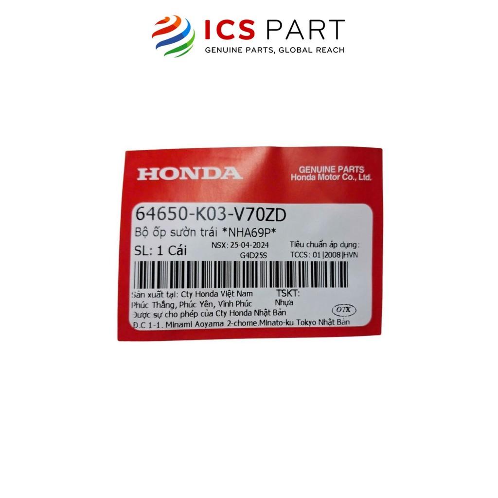 Sườn Trái HONDA Wave Rsx 110 2010 Đen Nha69P (Có Tem) (64650K03V70ZD)