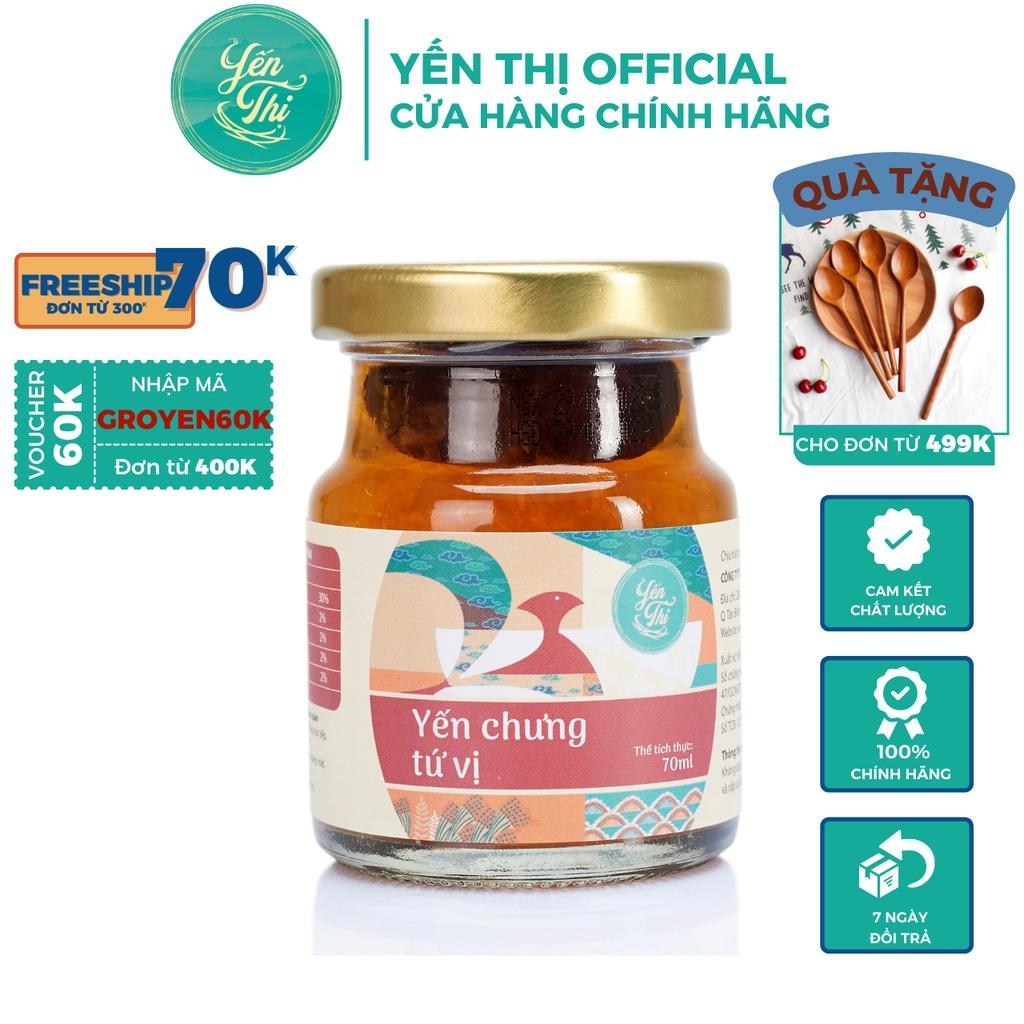 Hình ảnh Yến Thị - Chưng tứ vị - Yến sào Khánh Hòa chưng sẵn - 30% yến thô/hũ 70ml