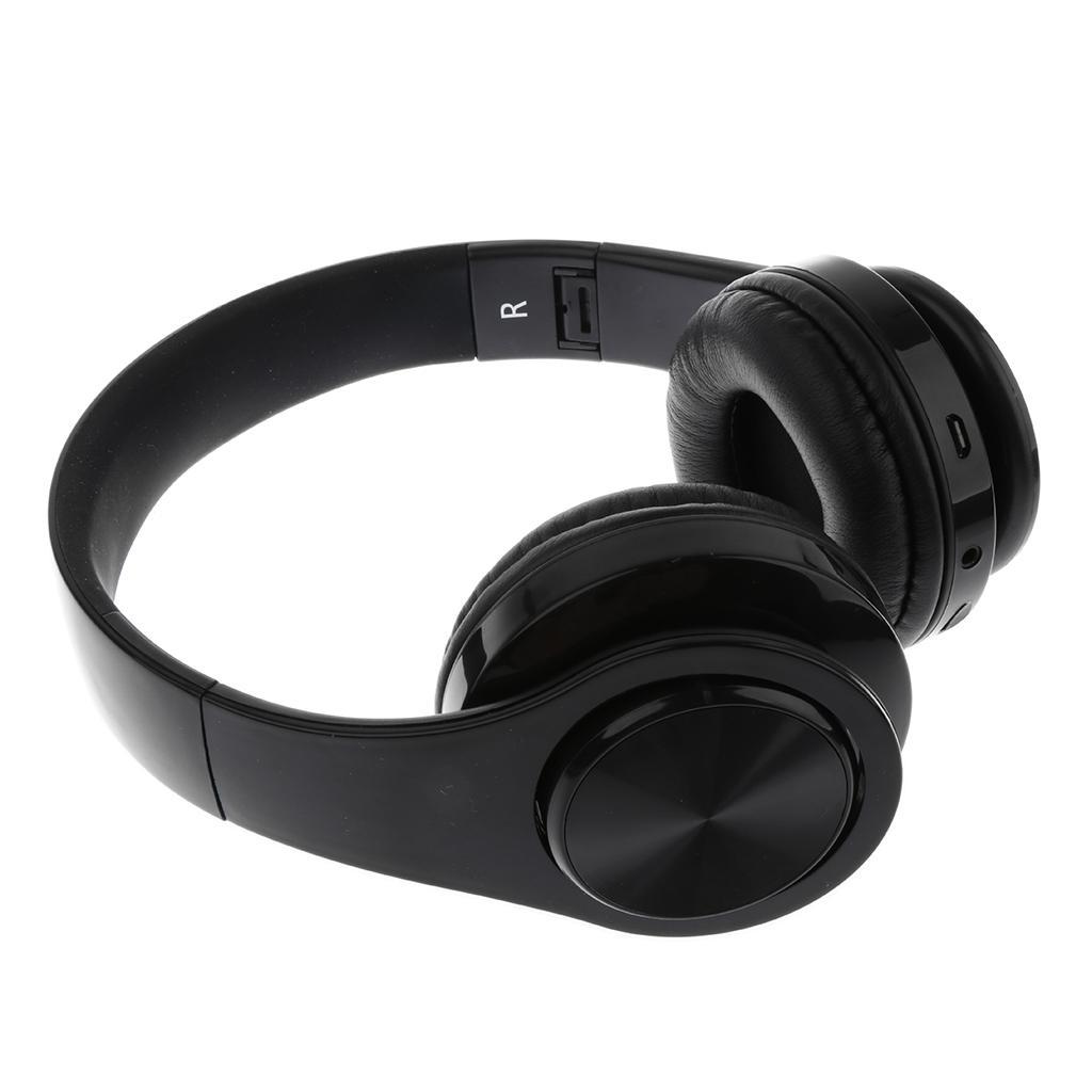 Wireless Bluetooth Foldable Headset Stereo Headphone Earphone