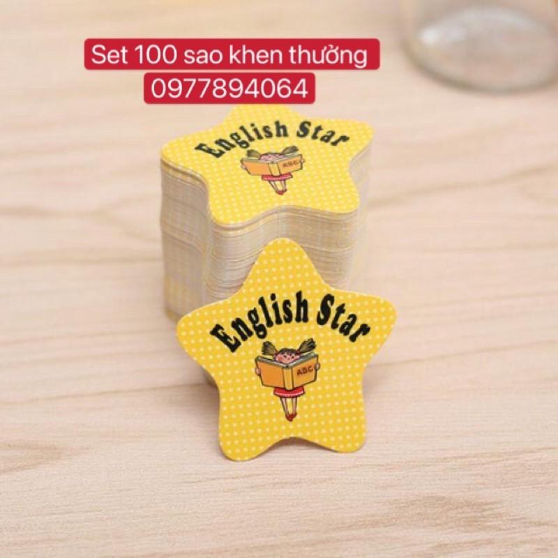 Set 100 sao khen thưởng giáo cụ đồ dùng dạy học hấp dẫn️