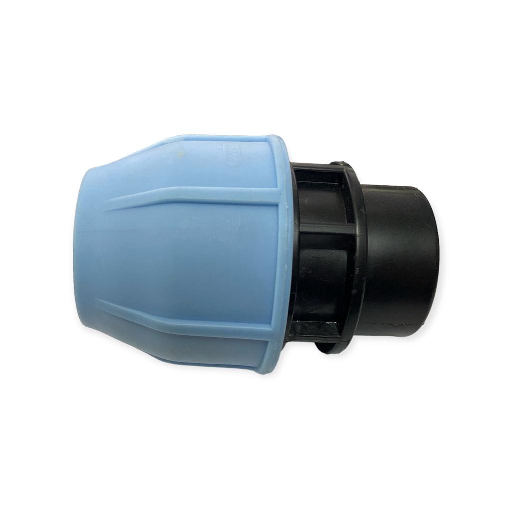 Phụ kiện măng sông ống HDPE 63mm, Không Cần Hàn - Tê 63./40